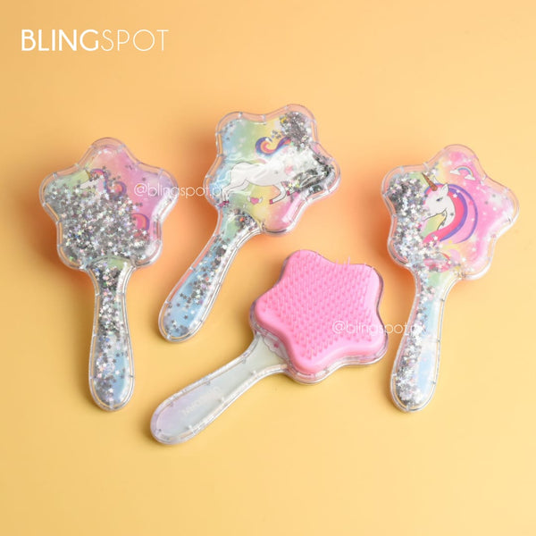 Rainbow Unicorn  - Hair Brush