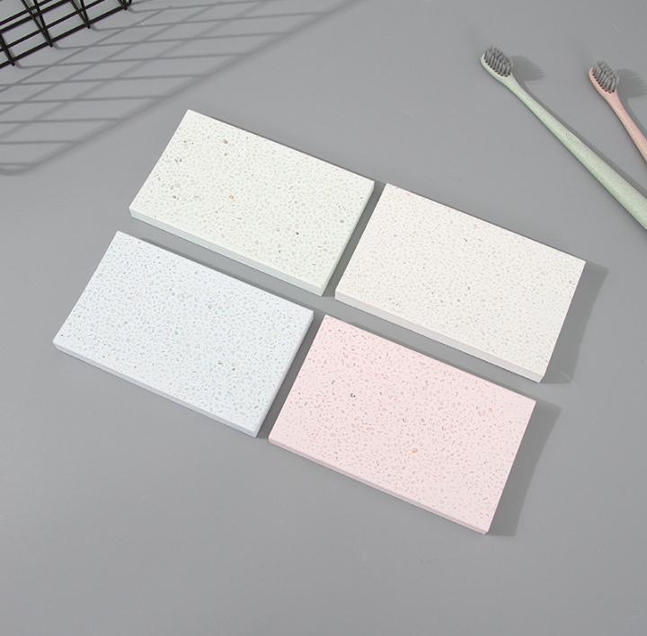 Rectangular Diatomite Soap Dish Holder