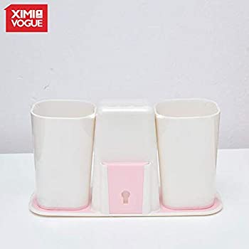 Pink Toothbrush Toothpaste Holder