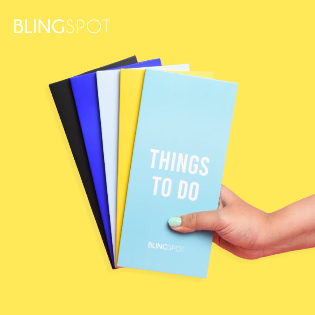 Things To Do Tearable Notepad - Designer Series 3 – The Blingspot Studio