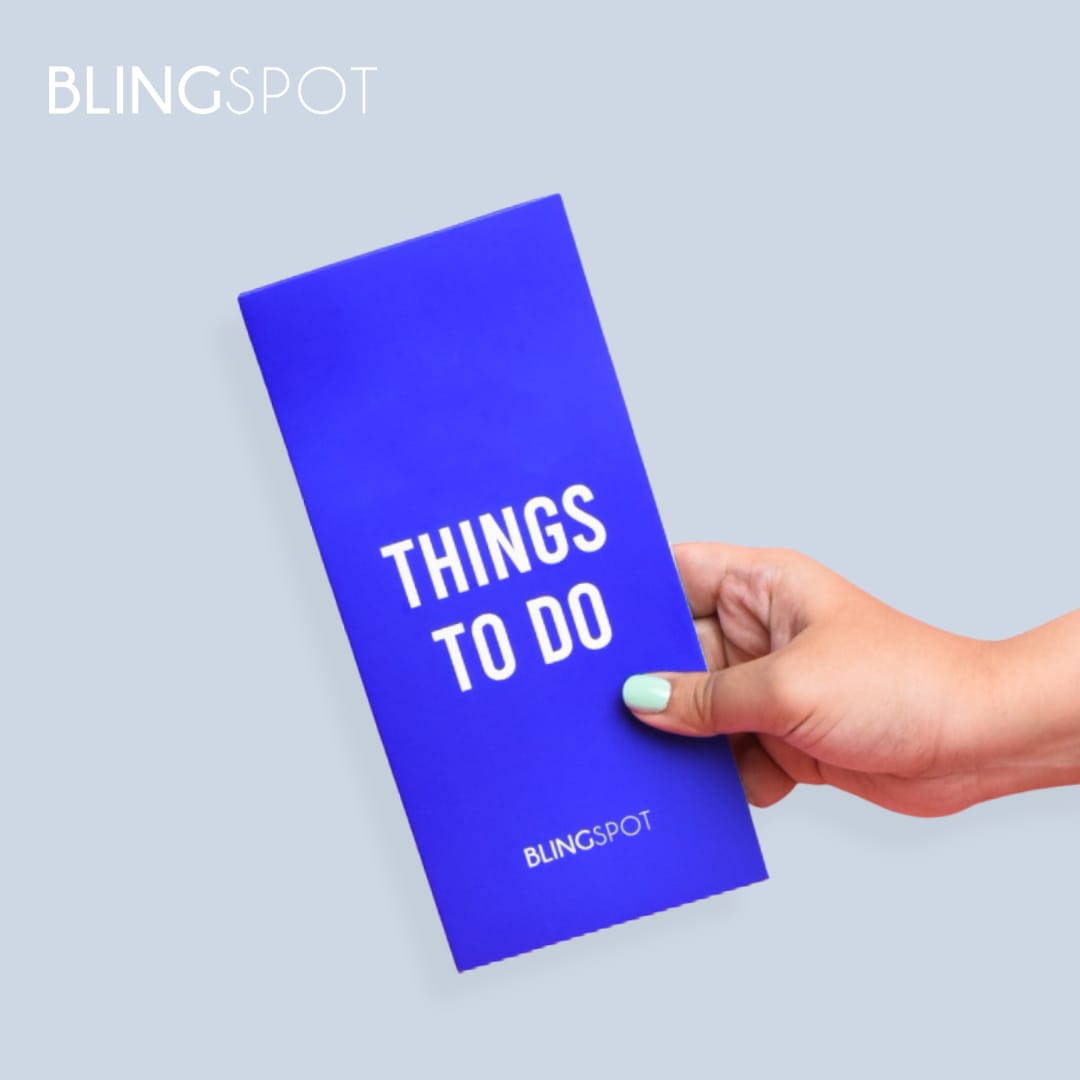 Things To Do Tearable Notepad - Designer Series 3