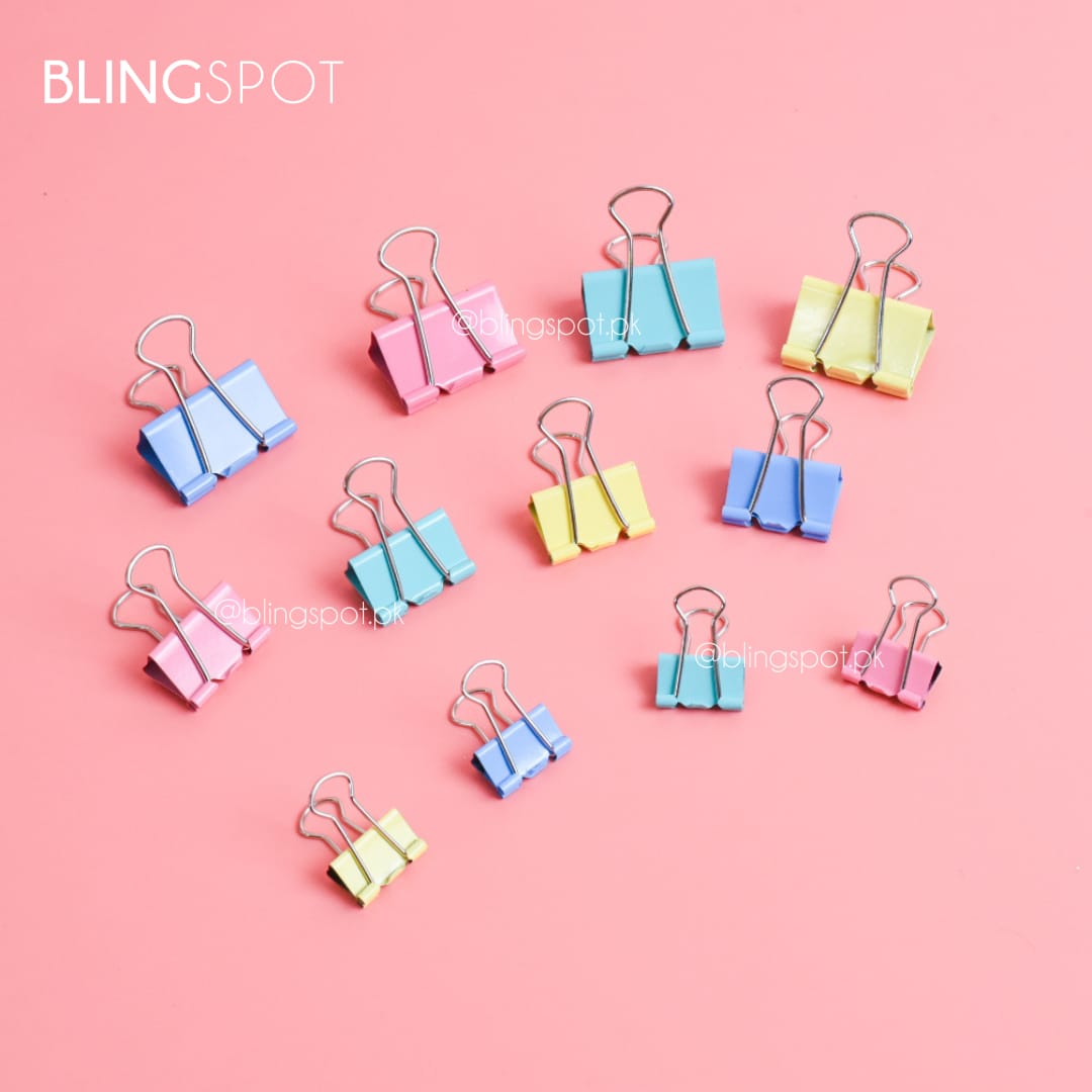 Candy Color Metal Binder Clip