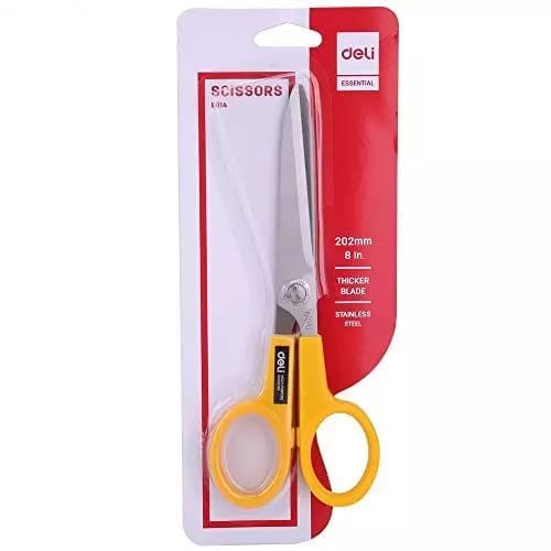 Deli Yellow & Black  Scissor