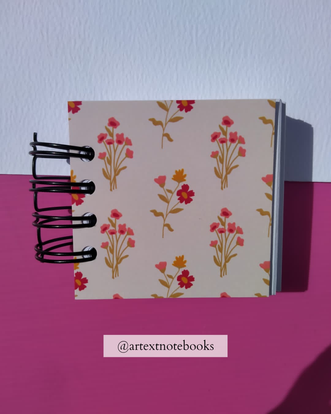 Pink Floral Bundle Notepad / Journal Set