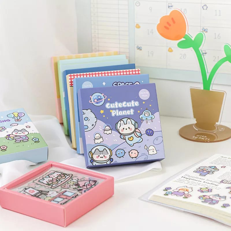 Kawai Cute Animal  Sticker Set