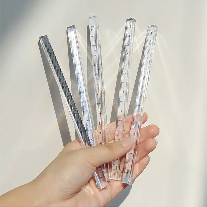 Triangle Translucent - Ruler – The Blingspot Studio