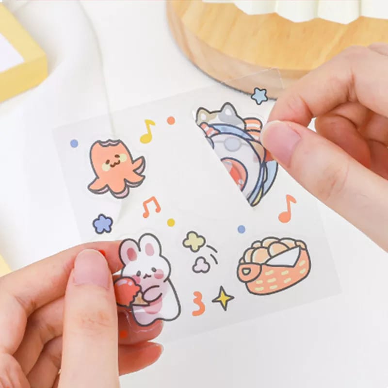 Kawai Animal  Sticker Set