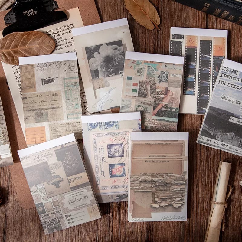 Vintage News - Scrapbooking Paper Sheets