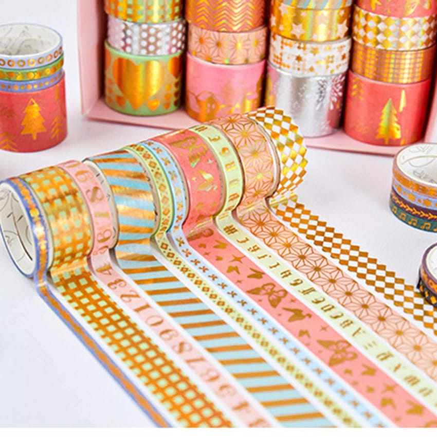 Fantasy Gold Foil Washi Tape Set Of 40