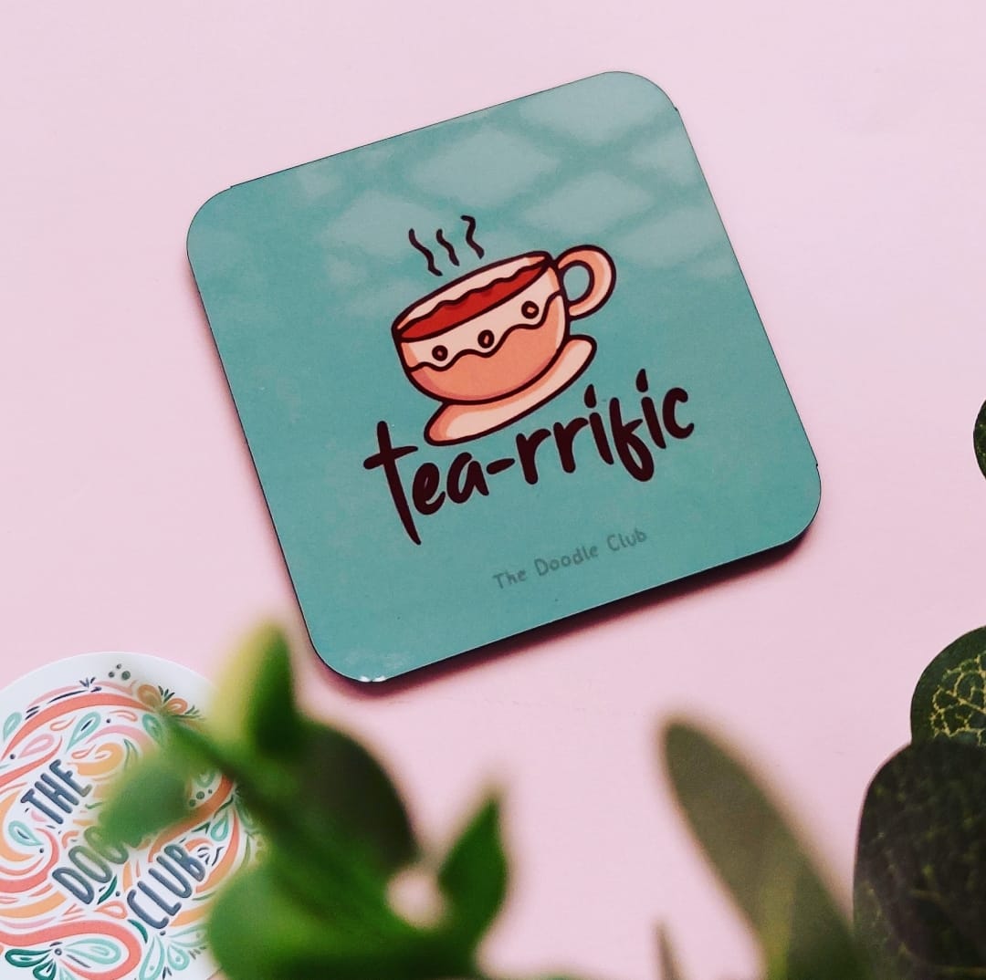 Tea - rrific - Coaster