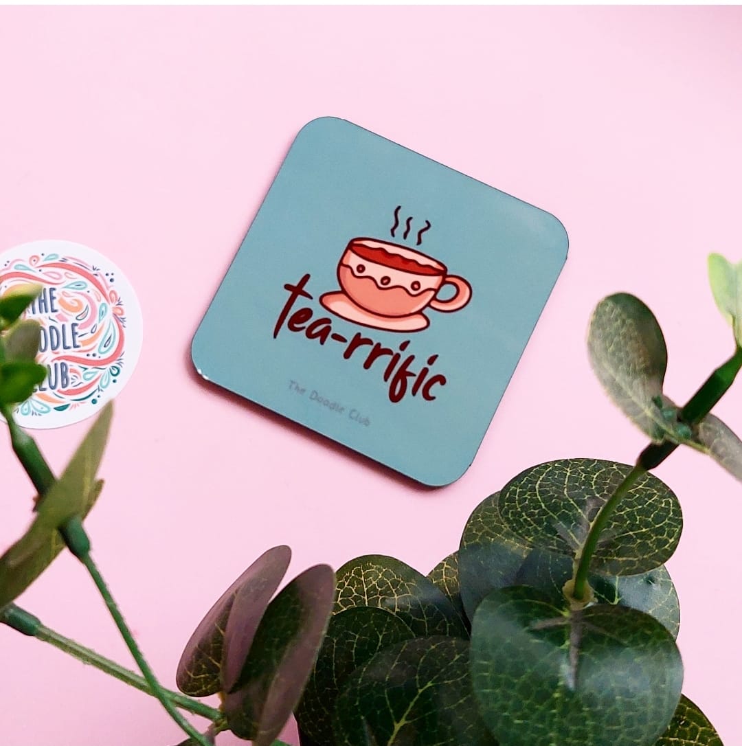 Tea - rrific - Coaster