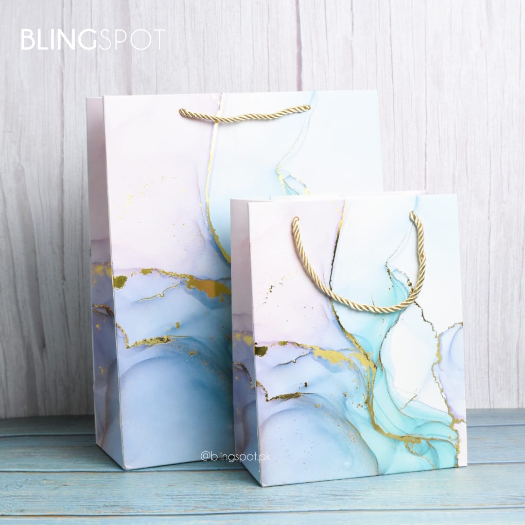 Watercolor Gold Foil Style 2 - Gift Bag