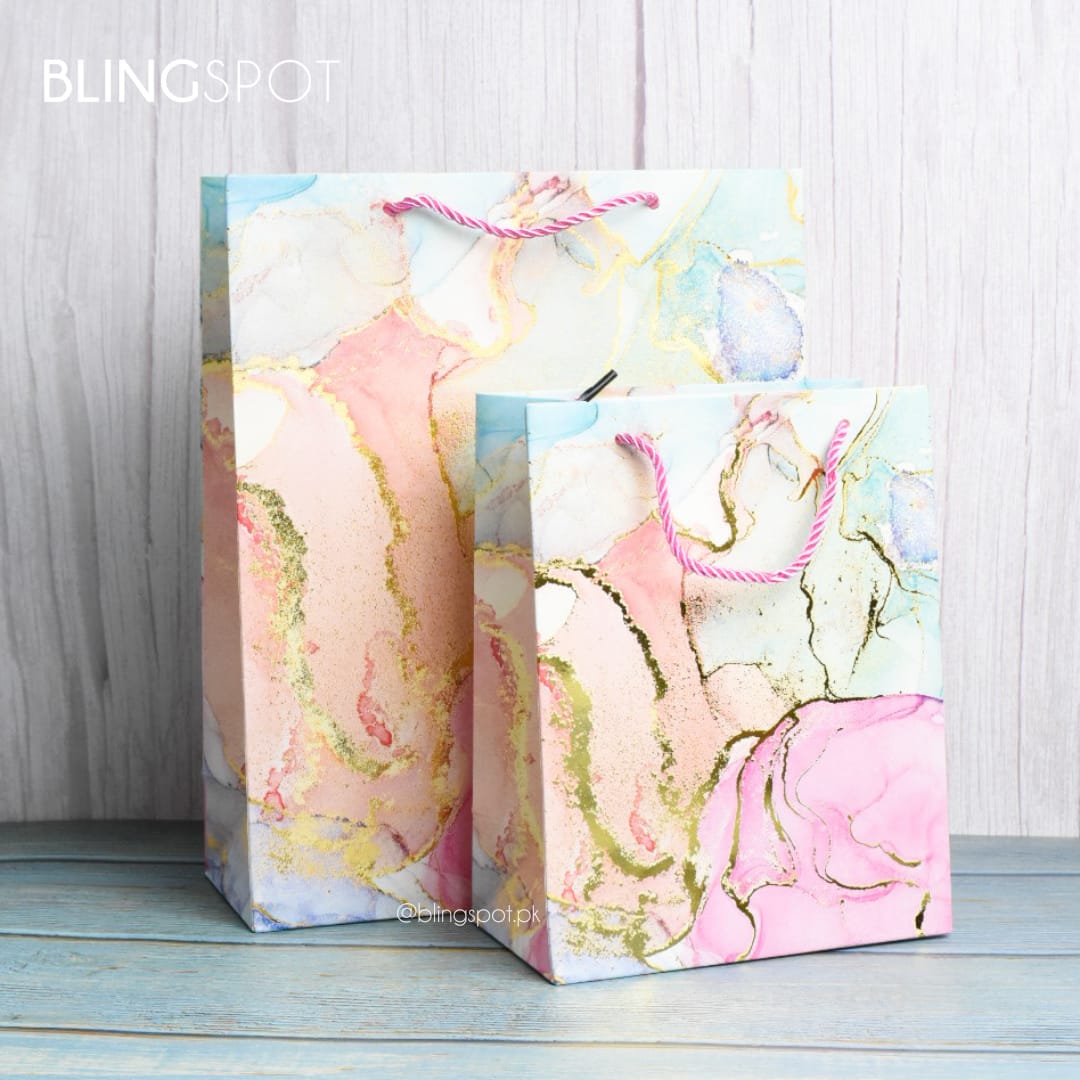 Watercolor Gold Foil Style 1 - Gift Bag