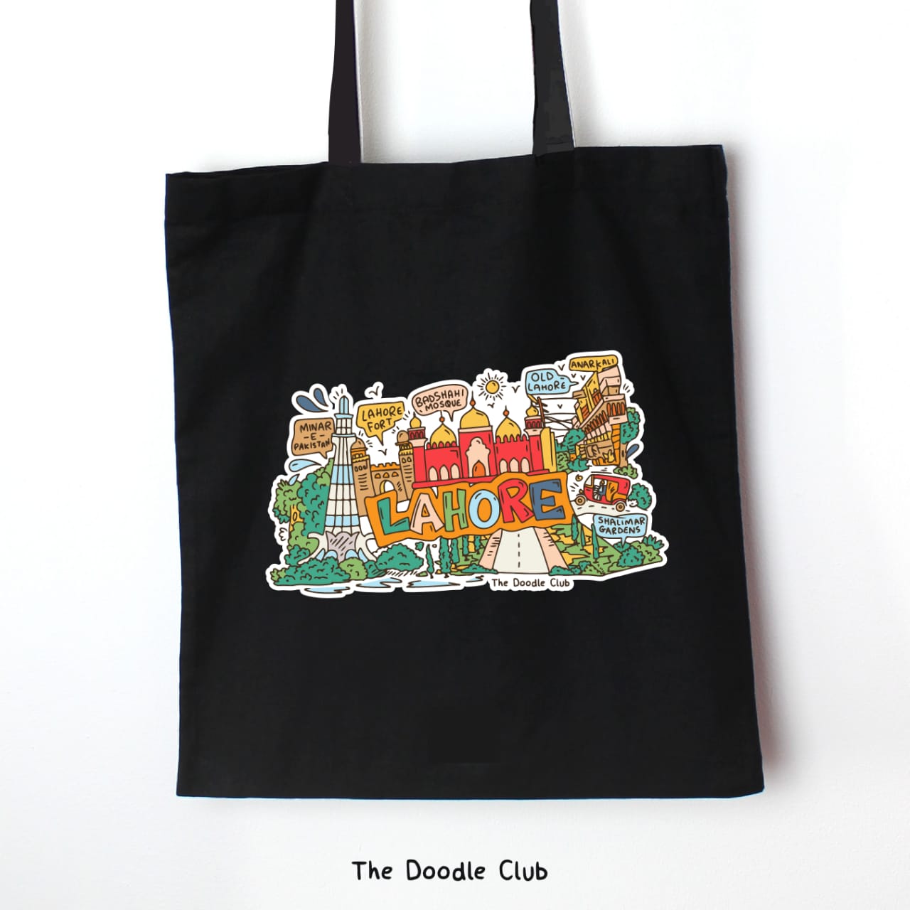 Lahore Doodle Totebag