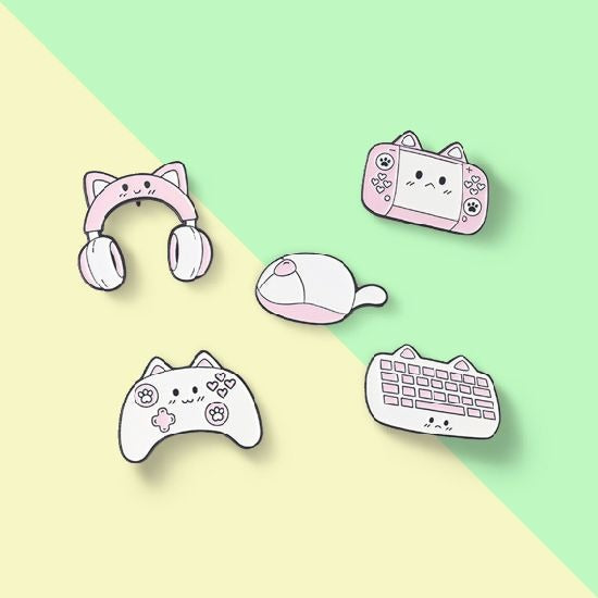 Gaming Zone Cat  - Enamel Pin