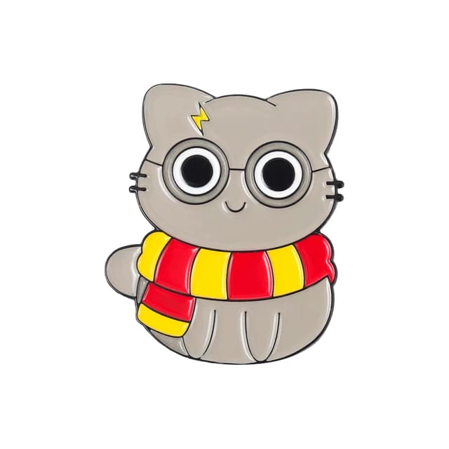 Hogwarts Cat  - Enamel Pin