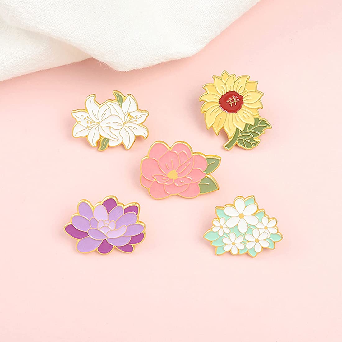 Flower -  Enamel Pin