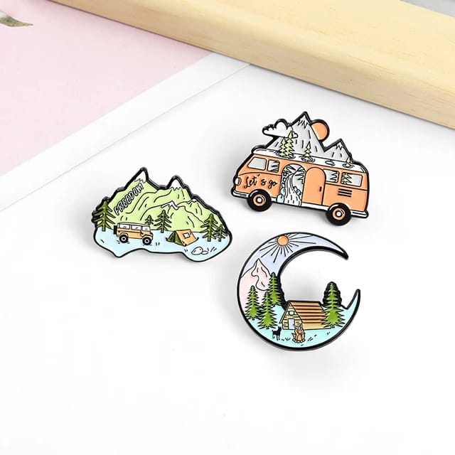 Traveler -  Enamel Pin