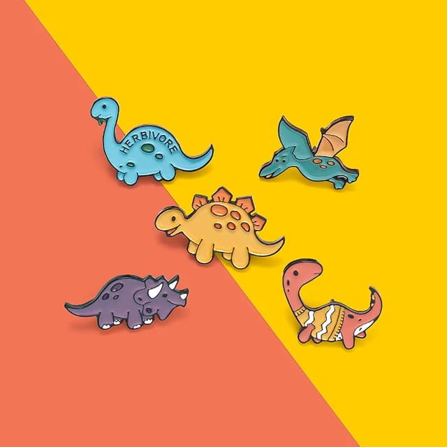 Dinosaur Animal -  Enamel Pin