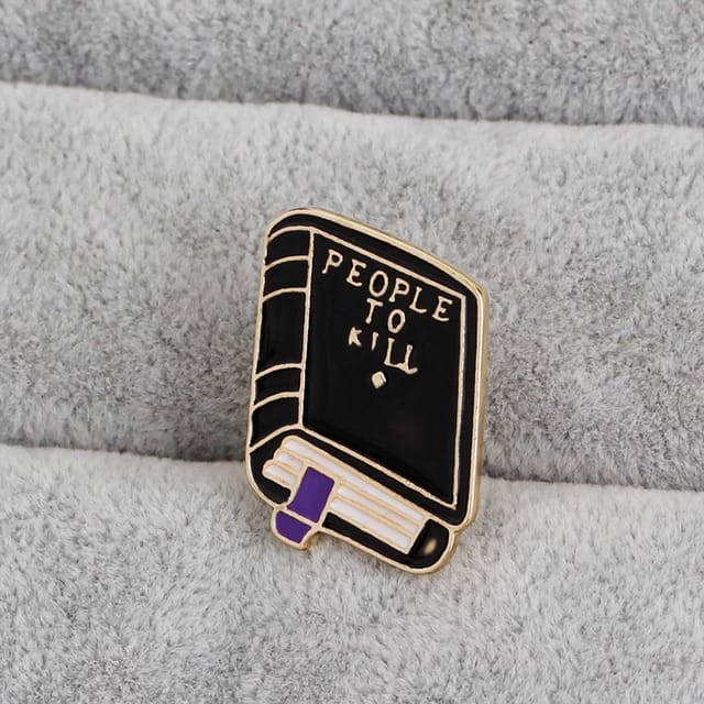 People To Kill  - Enamel pin