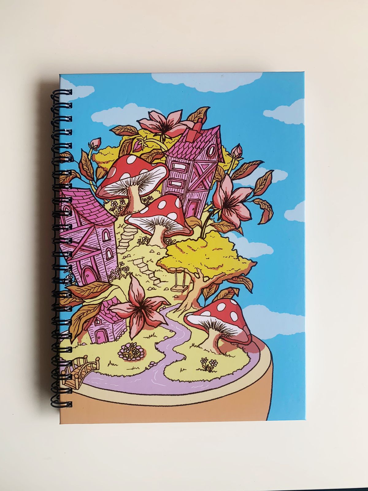 Mushroom House -  Notebook Journal