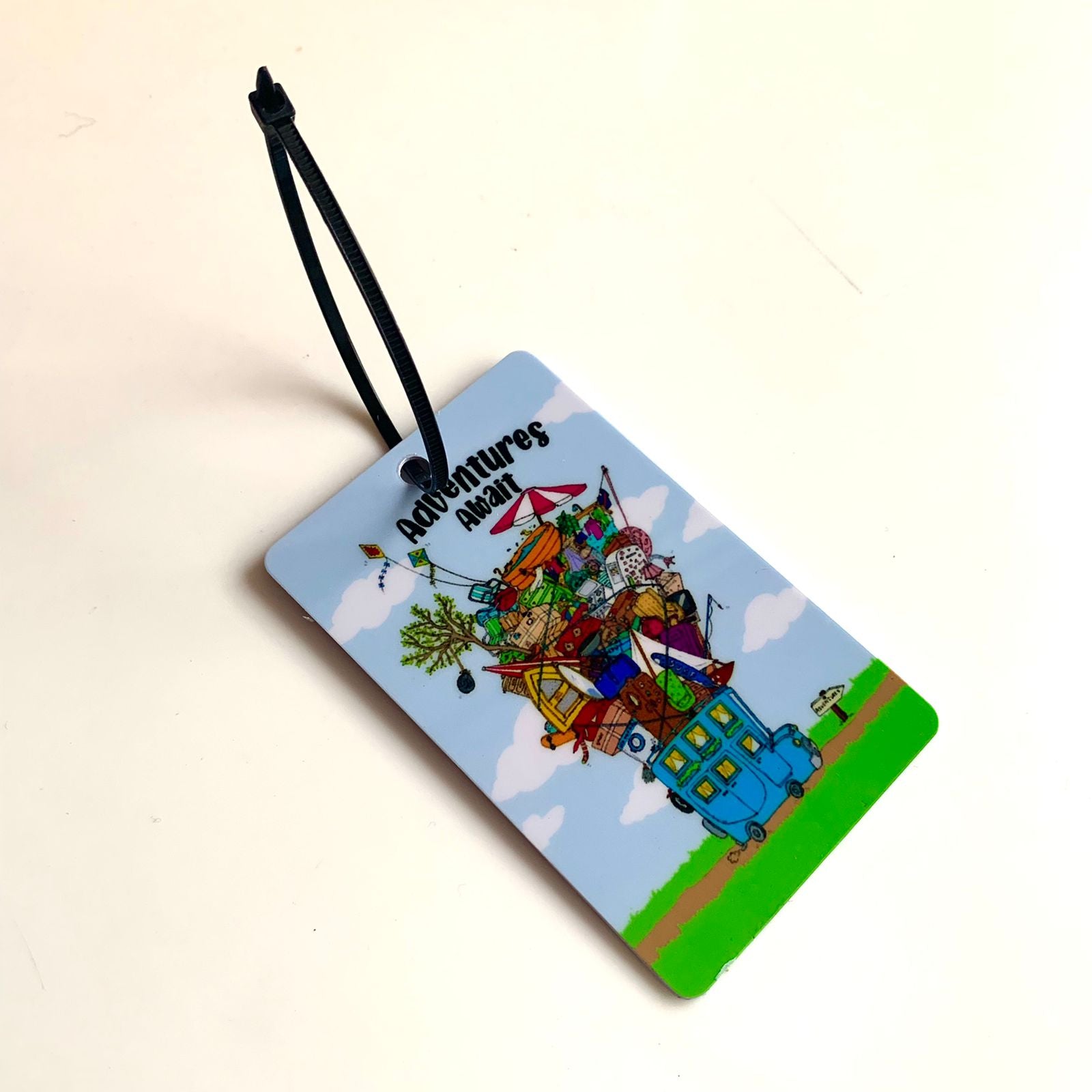 Adventure Awaits  -  Luggage Tag