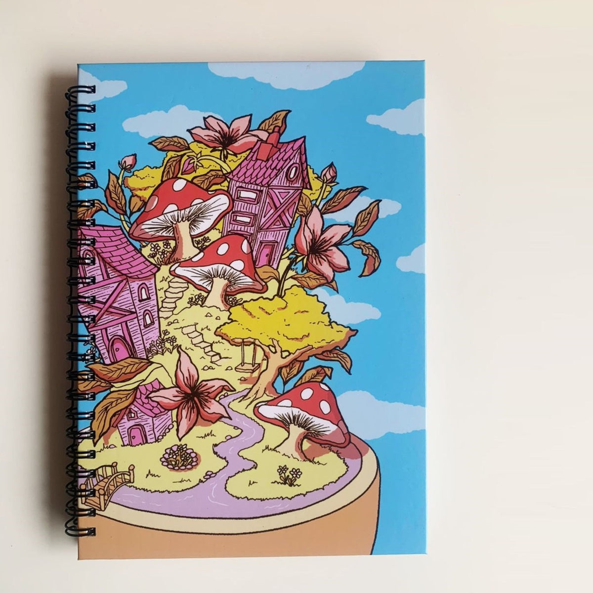 Mushroom House -  Notebook Journal