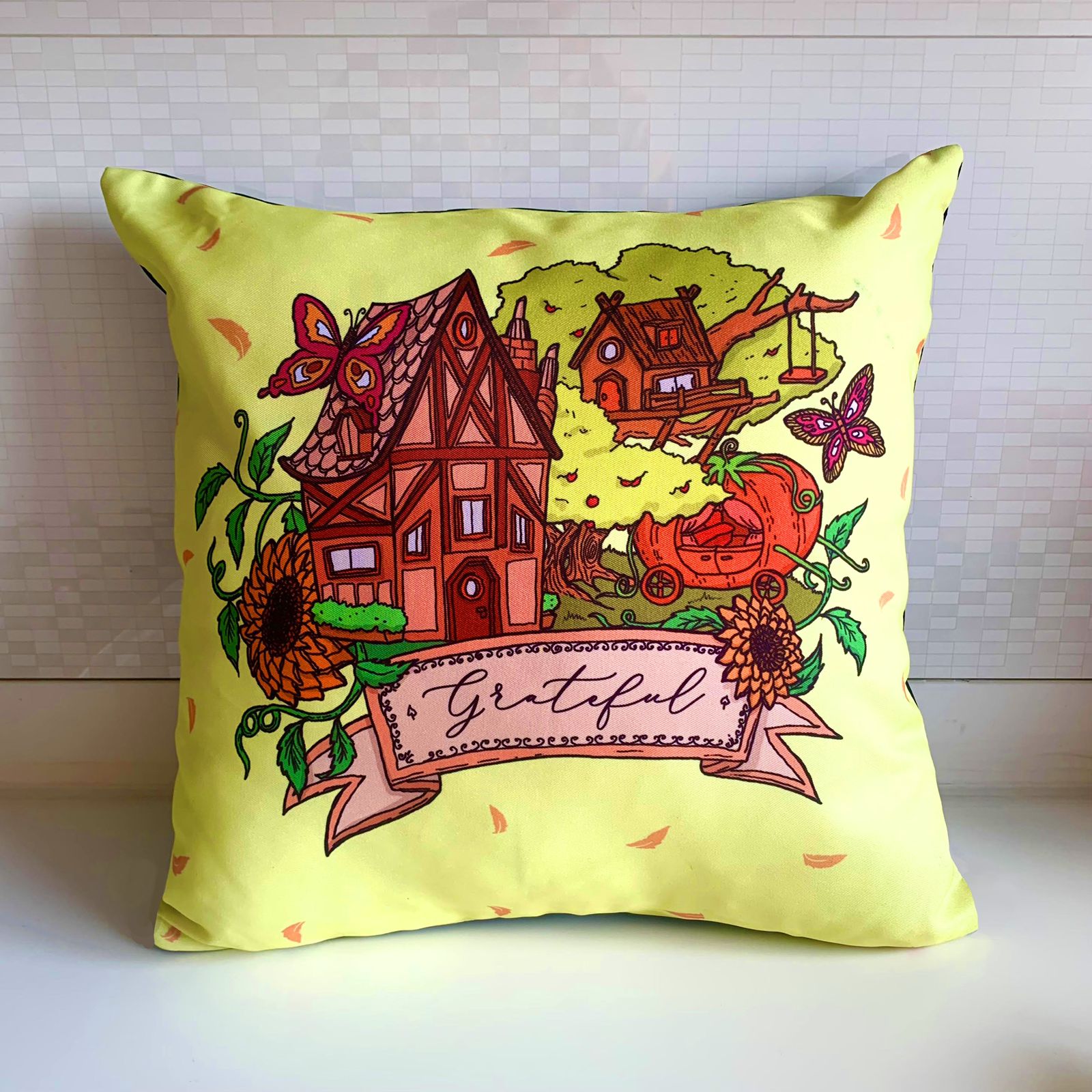 Grateful House  - Cushion