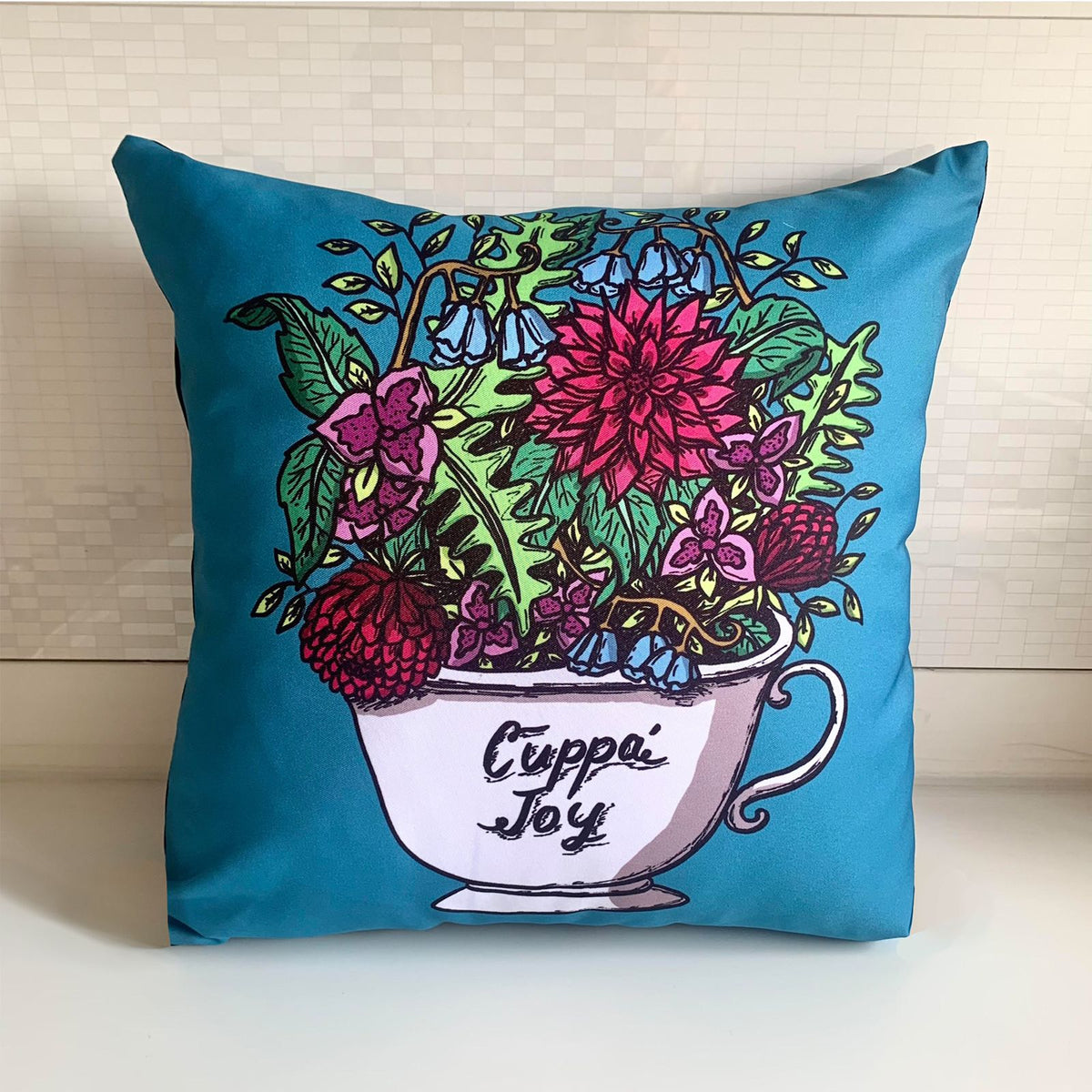 Cuppa &#39; Joy  - Cushion
