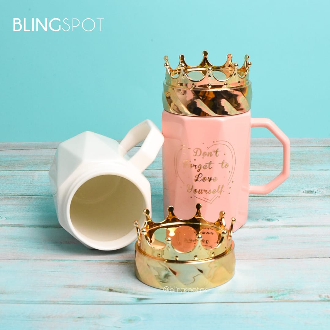 Gold Crown  - Ceramic Mug