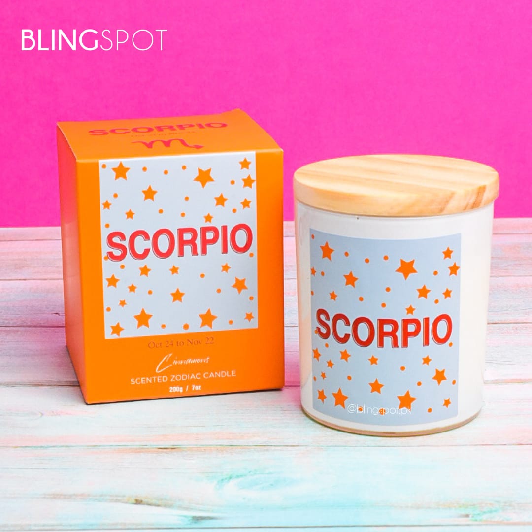 Zodiac Scorpio  - Scented Candle