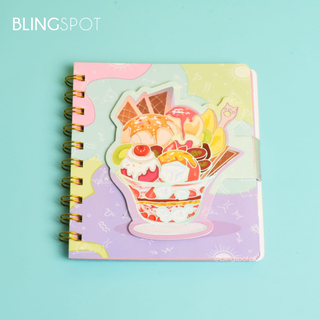 Fruity Ice Cream - Spiral Notebook / Journal