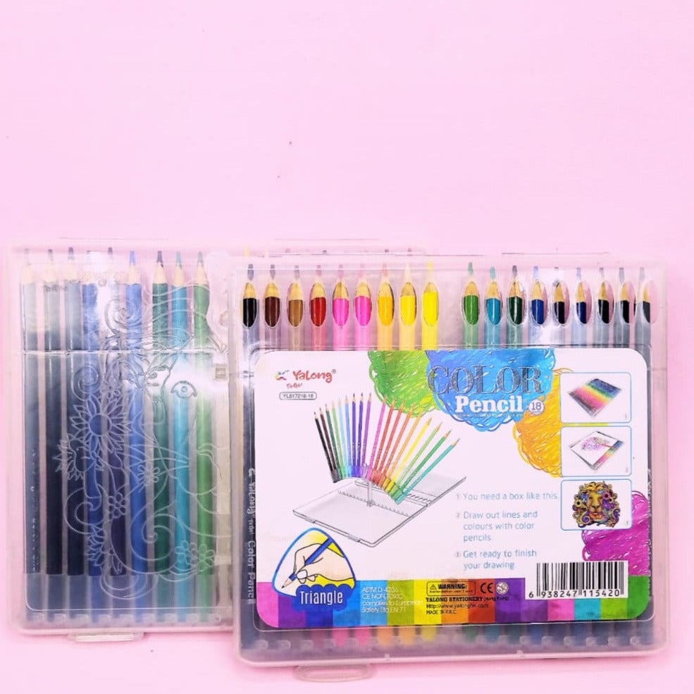 Yalong Color Pencil Set of 18