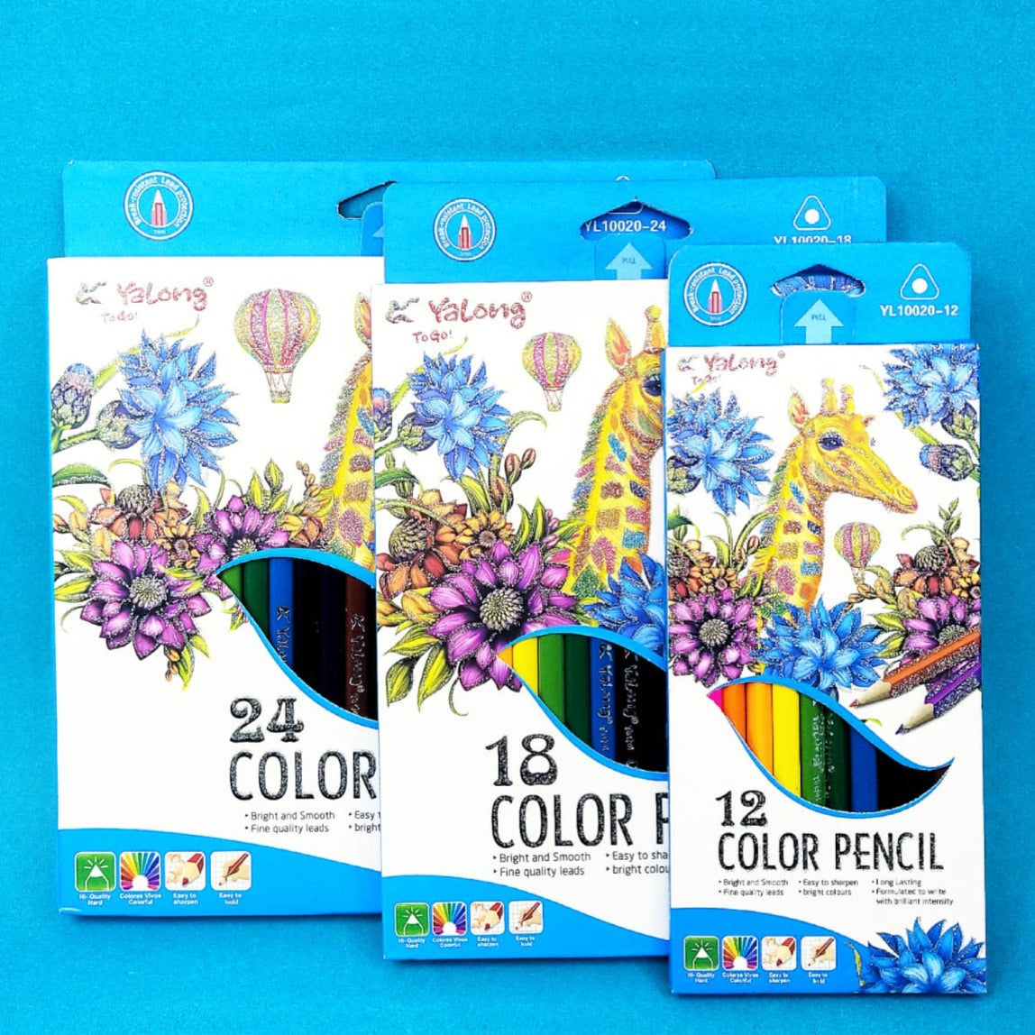 Yalong Color Pencils Set of 12 18 24