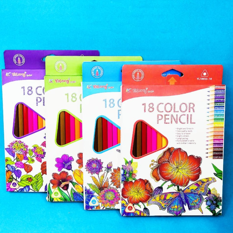 Yalong Color Pencil Set of 18