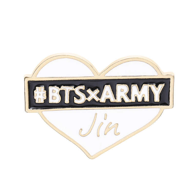 BTS♡ARMYピンバッジ BTS X ARMY - Enamel pin – The Blingspot Studio