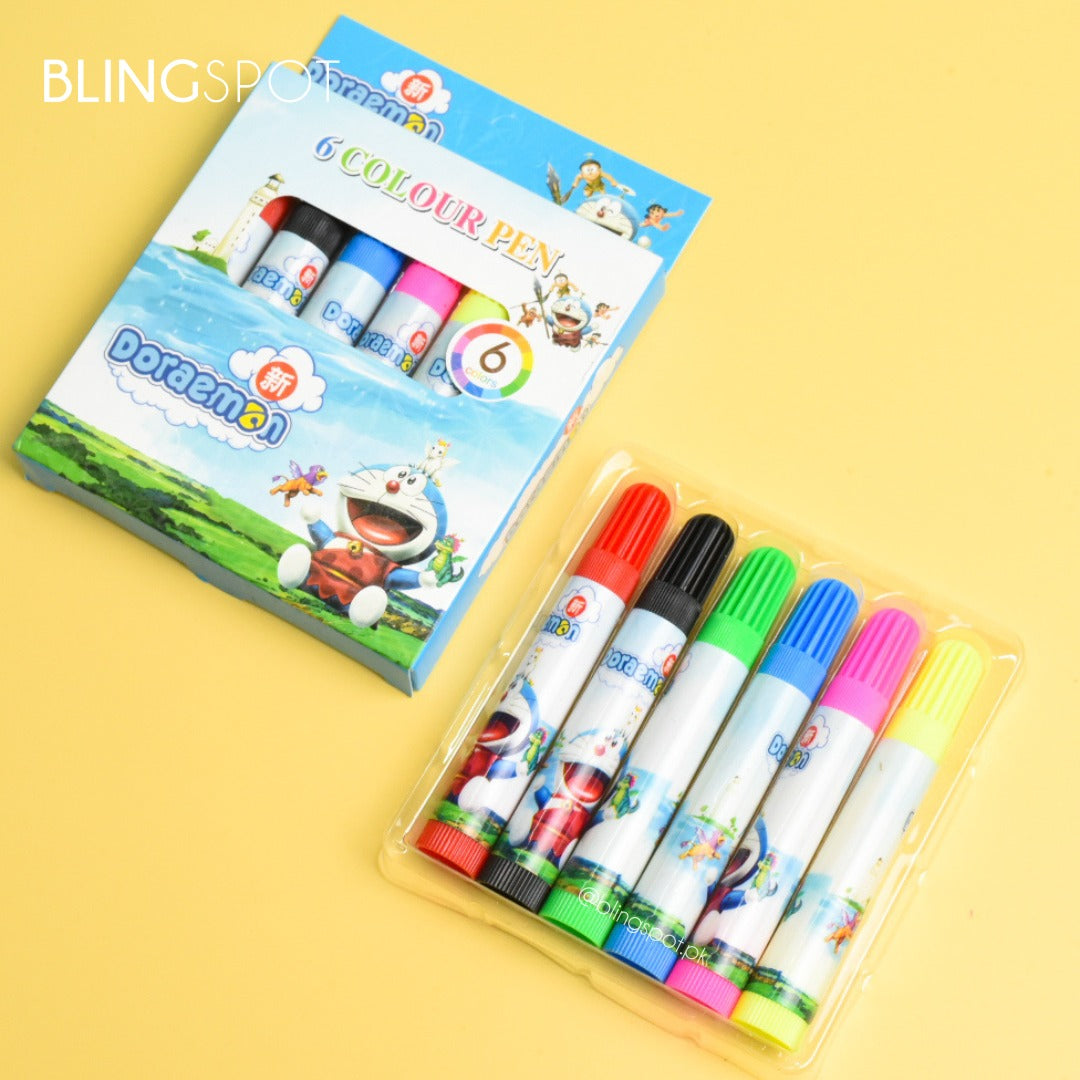 Doraemon - Kids Pencil Color Set Of 12 - The Blingspot Studio