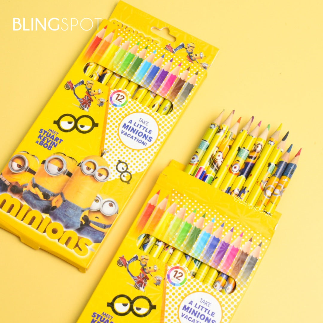 Minions - Kids Pencil Color Set Of 12