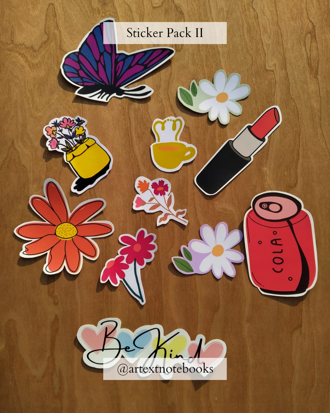 Vinyl Stickers Style 2 ( Pack of 11 )