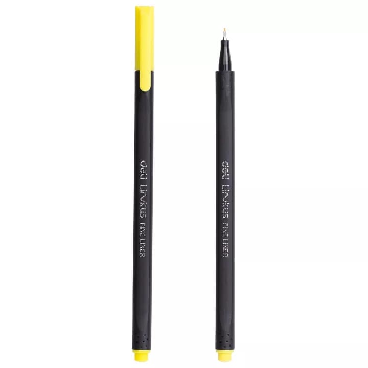 Deli Linkus Fine Liner - Pen Set Of 6