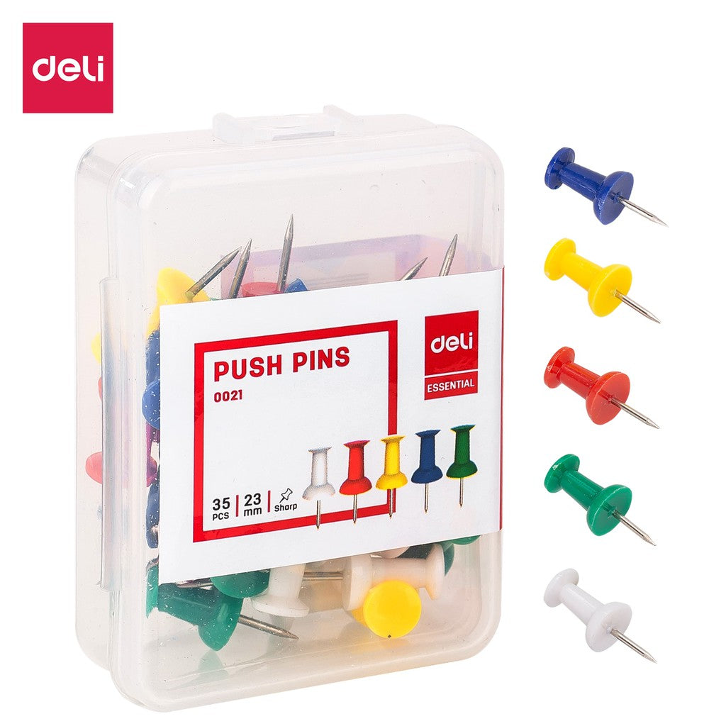 Deli Candy Color Push Pins