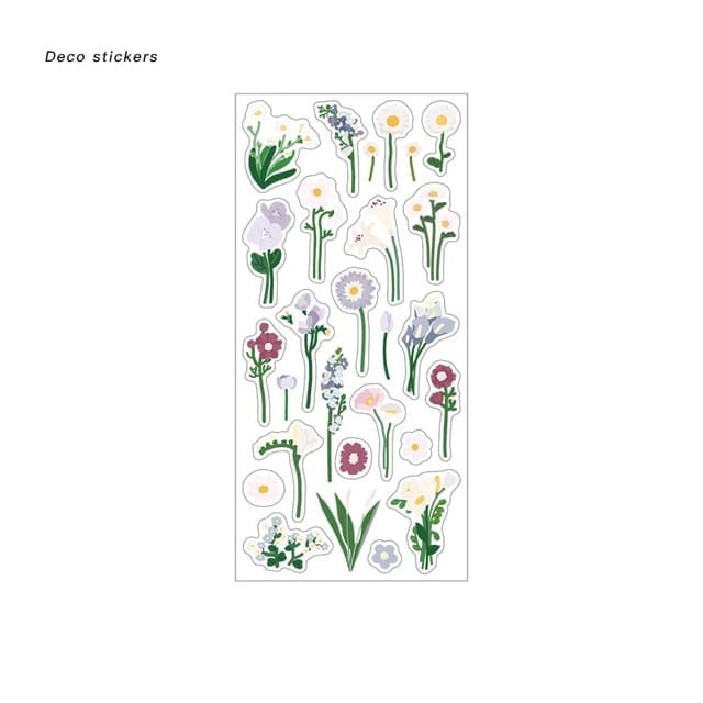 Dream Florals -Deco  Stickers