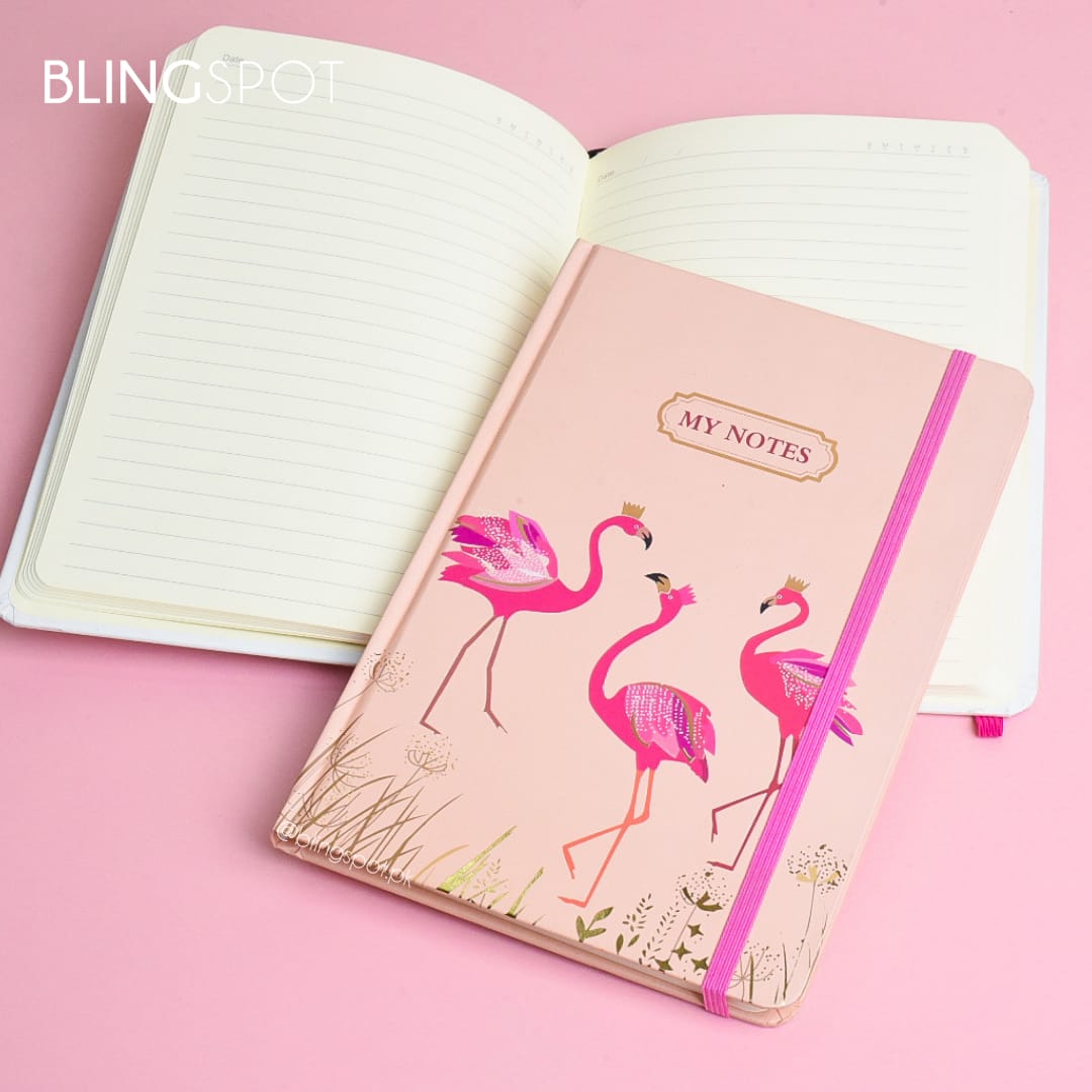 Flamingo Gold Foil - Journal