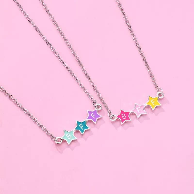 Dream Stars  - Necklace ( BFF ) Set Of 2