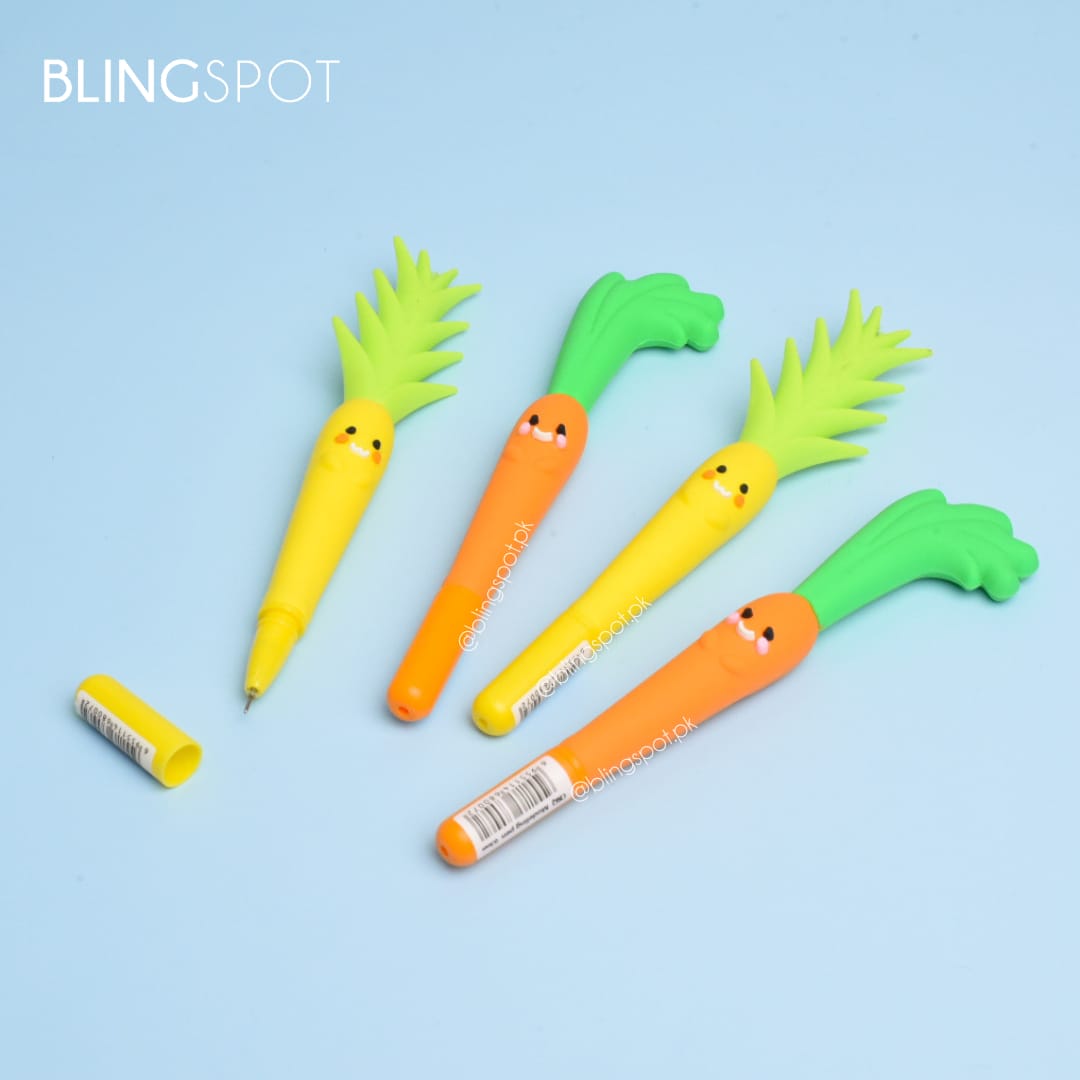 Pineapple &amp; Carrot - Gel Pen