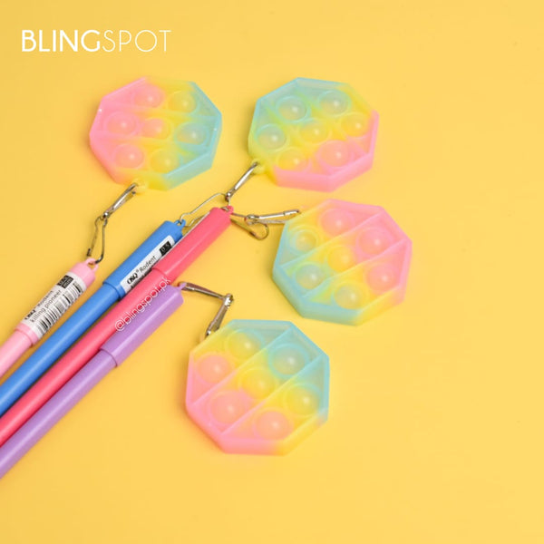 Hexagon Pastel Color Pop It - Gel Pen