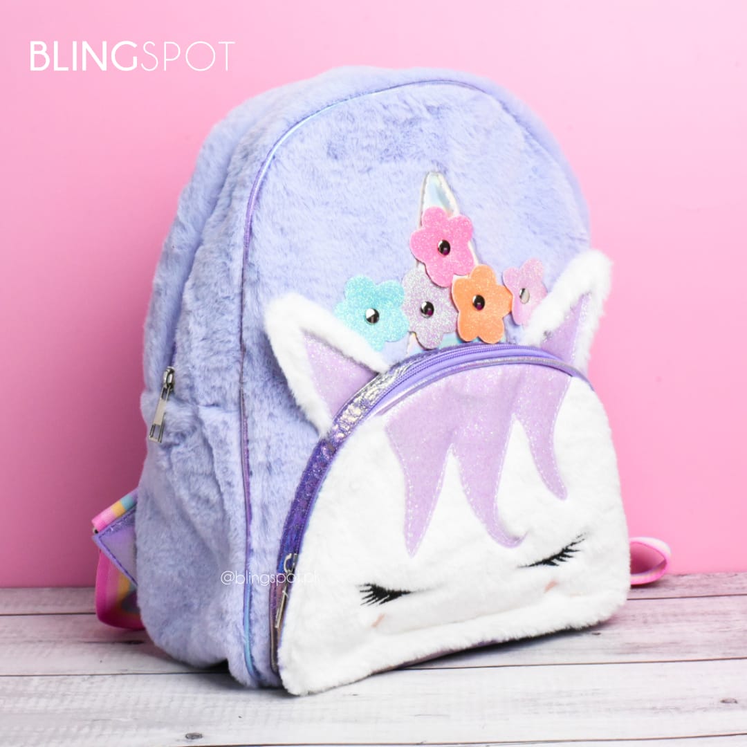 Dream Unicorn Sequin Purple Backpack - Style 3