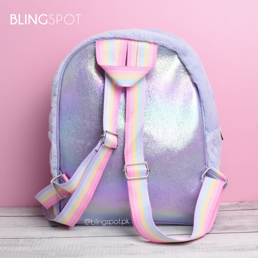 Dream Unicorn Sequin Purple Backpack - Style 3