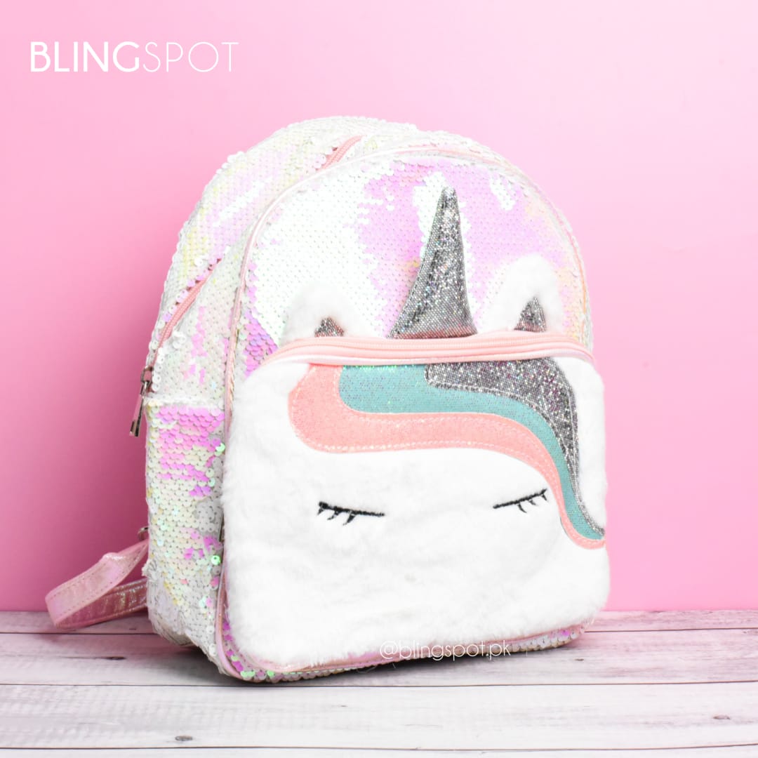 Dream Unicorn Sequin Pink Backpack - Style 1
