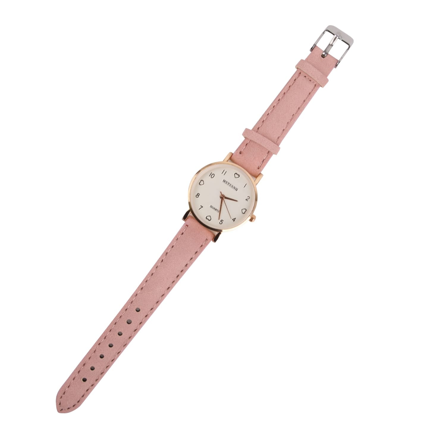 Mstianq Quartz Rose Gold & Pink  - Wrist Watch